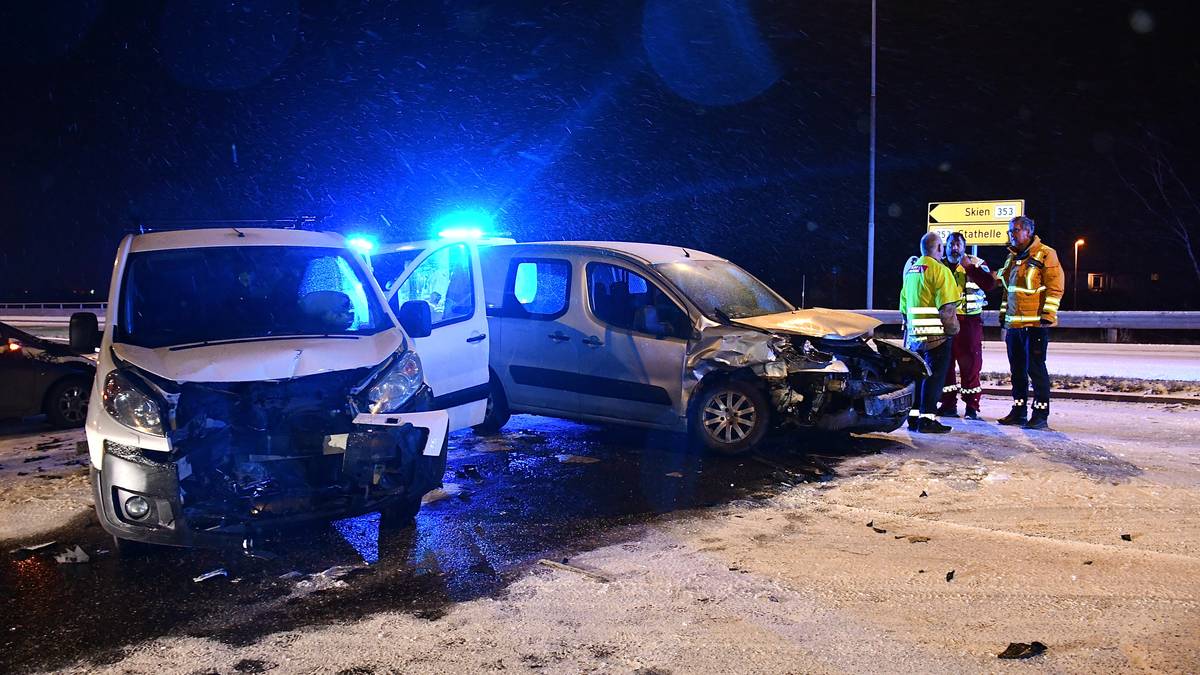 Many traffic accidents on slippery roads in southern Norway – NRK Norway – News overview from different parts of the country