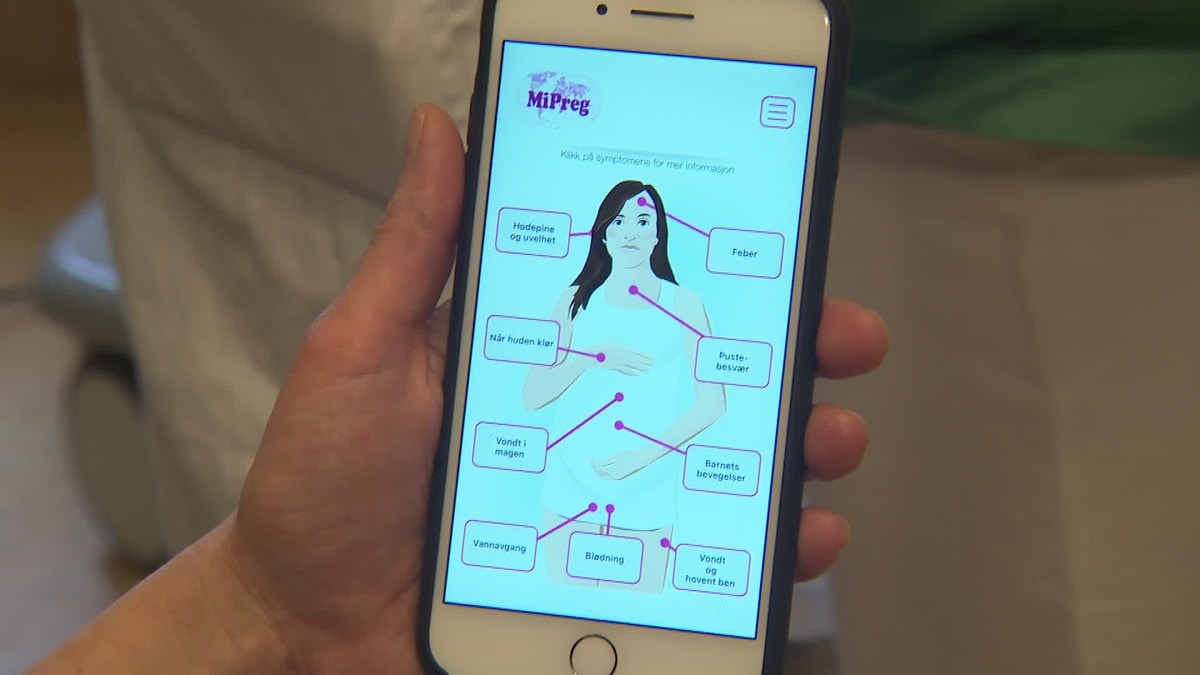 Vil redusere komplikasjoner i svangerskapet med en app