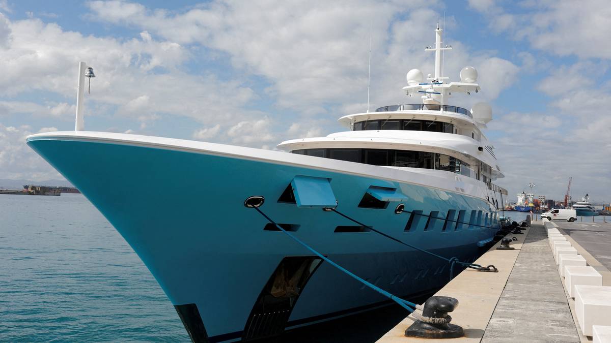 Superyacht di un miliardario russo venduto all’asta a Gibilterra – NRK Urix – Notizie e documentari esteri