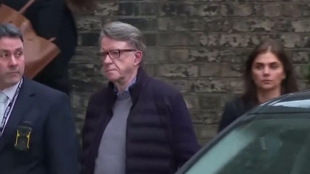 The Times: Tidligere USA-ambassadør Peter Mandelson pågrepet i Storbritannia