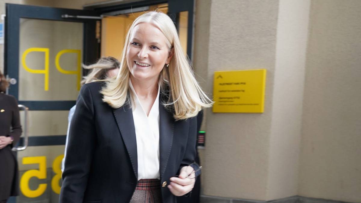 Kronprinsessen til Kristiansand i dag