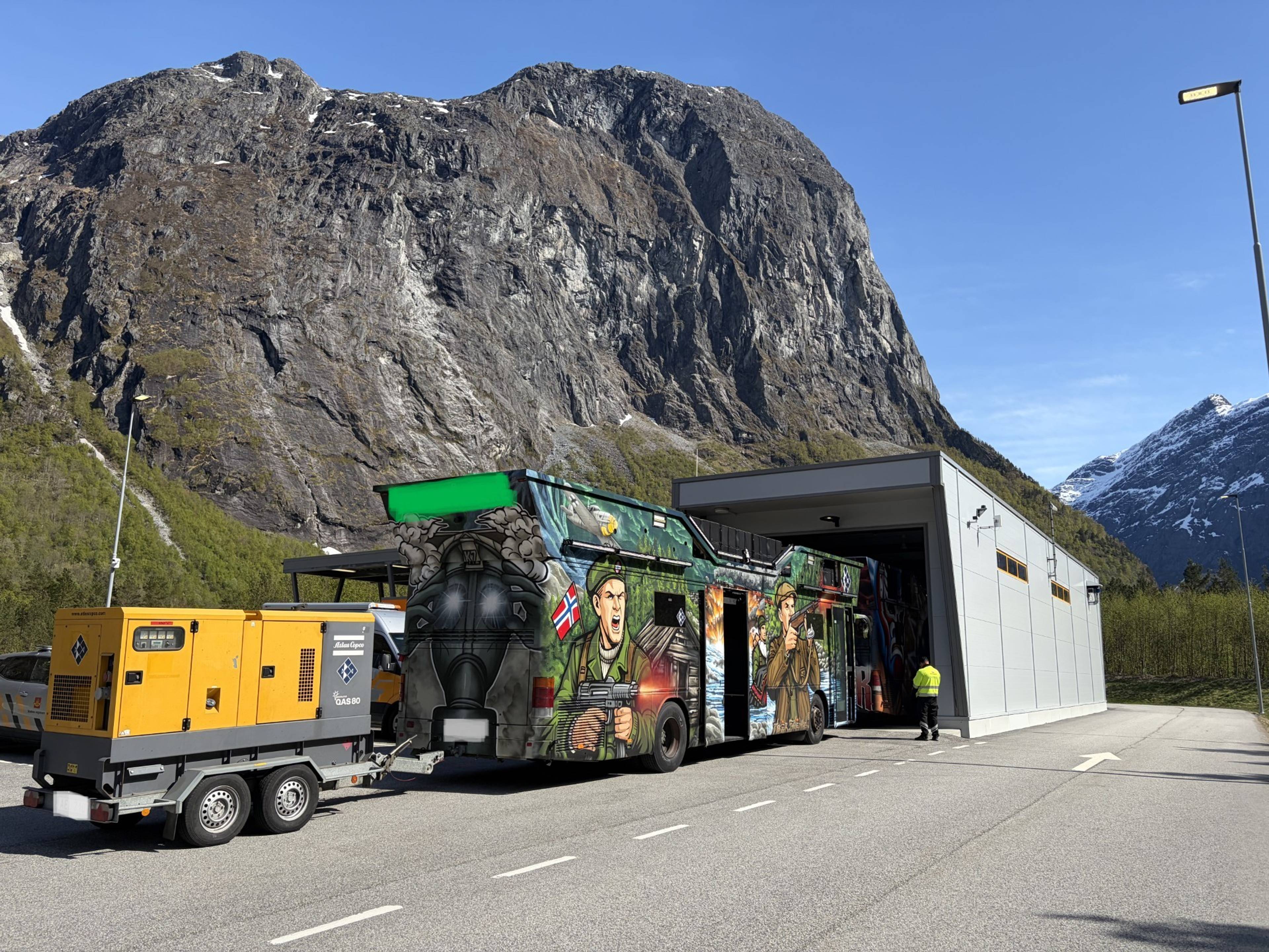 Russebuss kontroll Roms