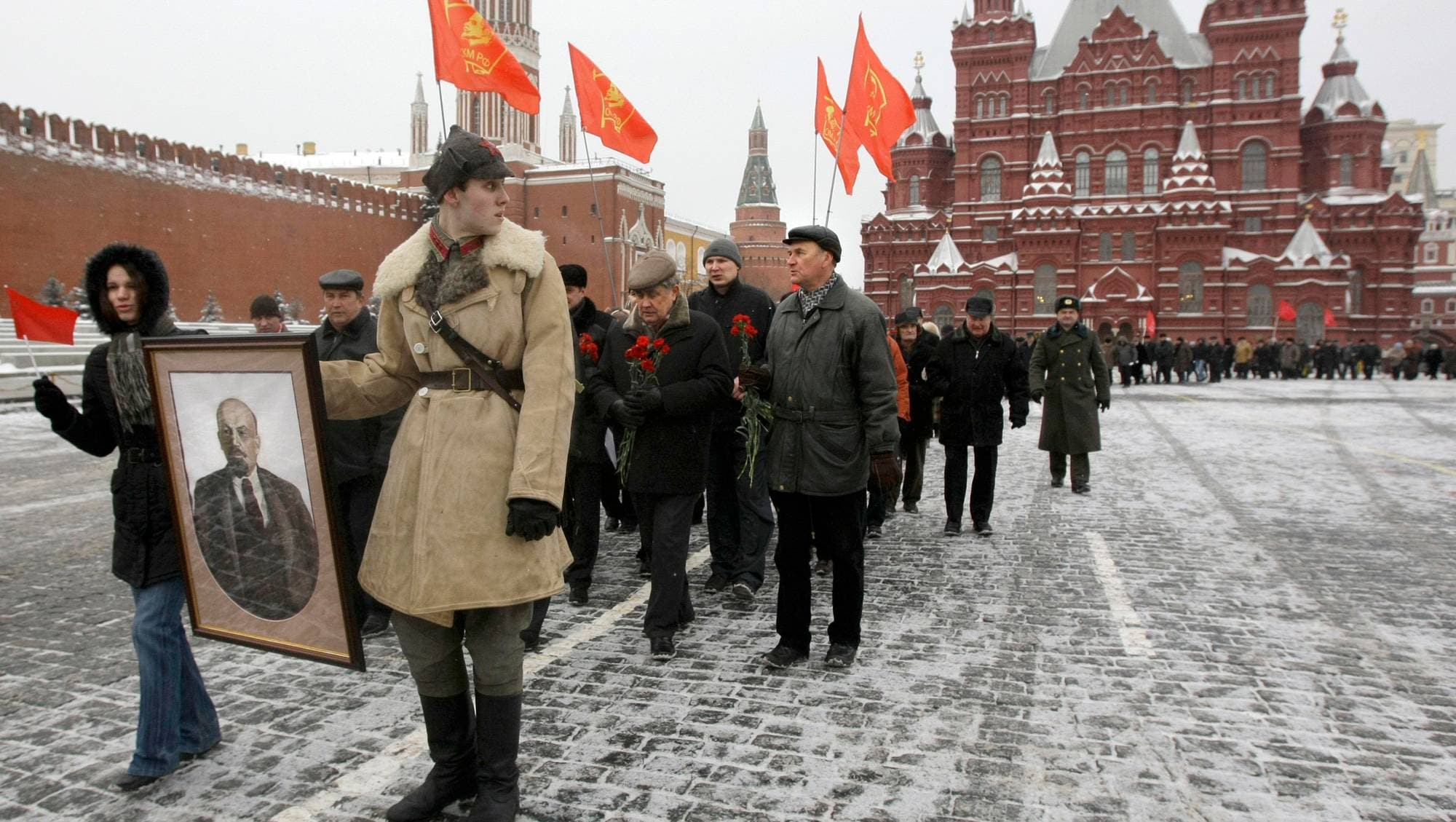 Ленин на красной площади