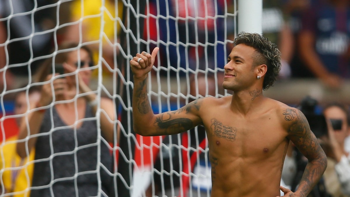 Rekordomsetning etter Neymar-salg