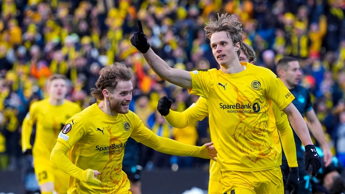 Slik stiller Glimt mot Lazio