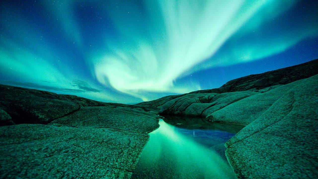 Nordlys over Tjeldsund