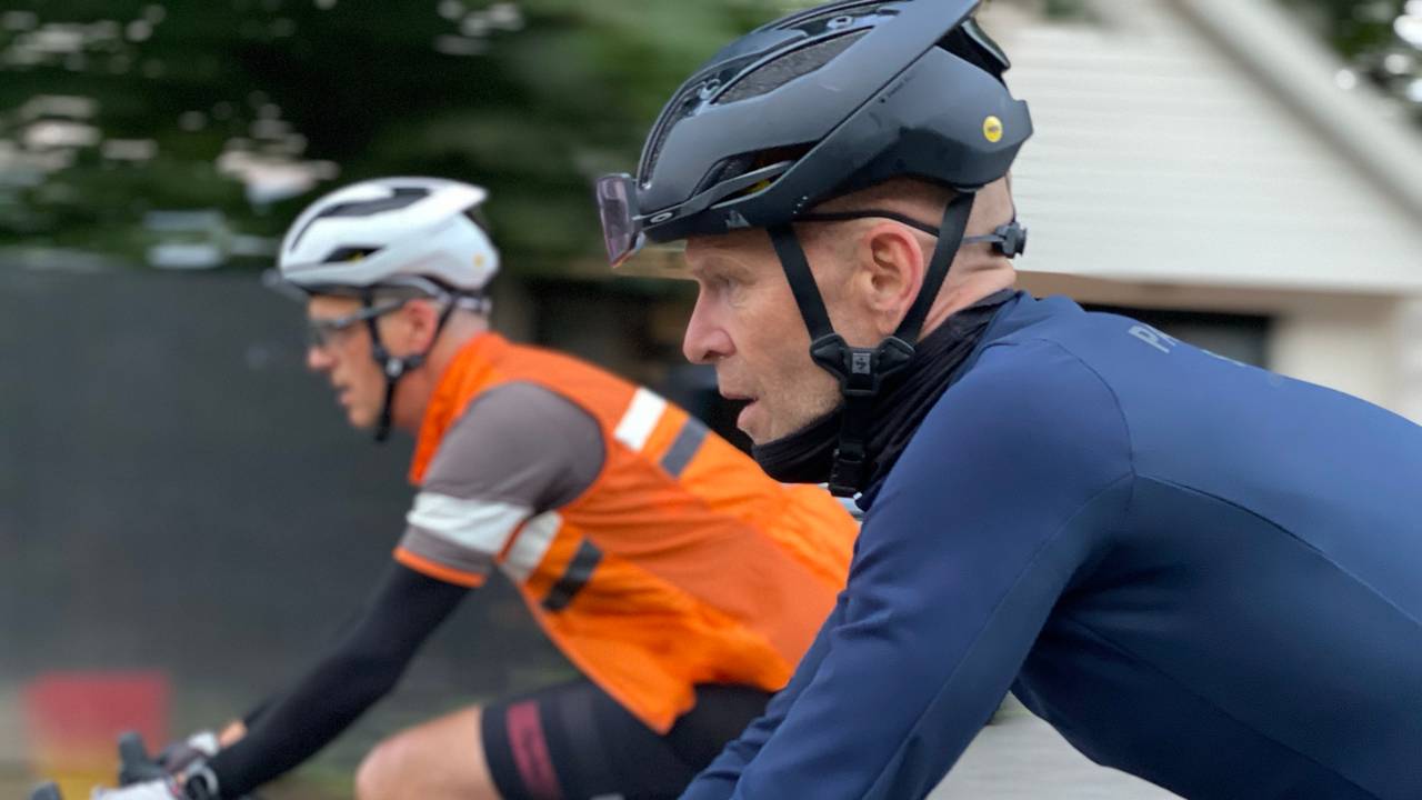 Sykling har blitt som terapi for Lars Erik Lund.