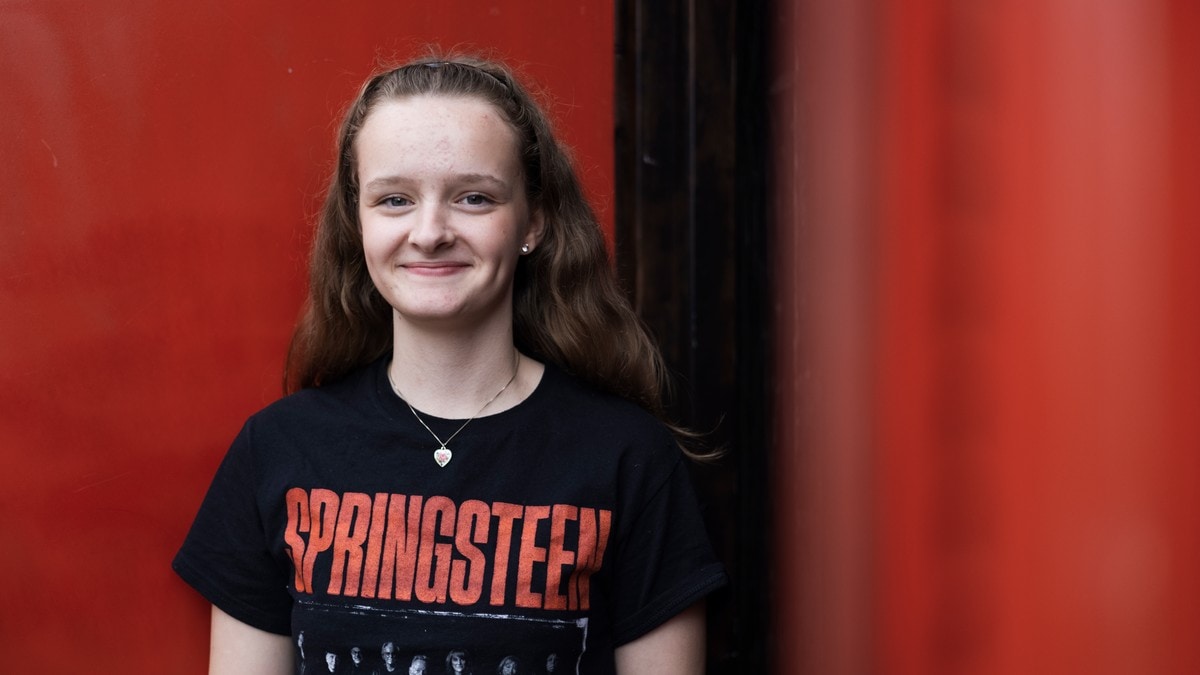 Amalie var på scena med Springsteen som sjuåring – tolv år seinare er ho framleis blodfan