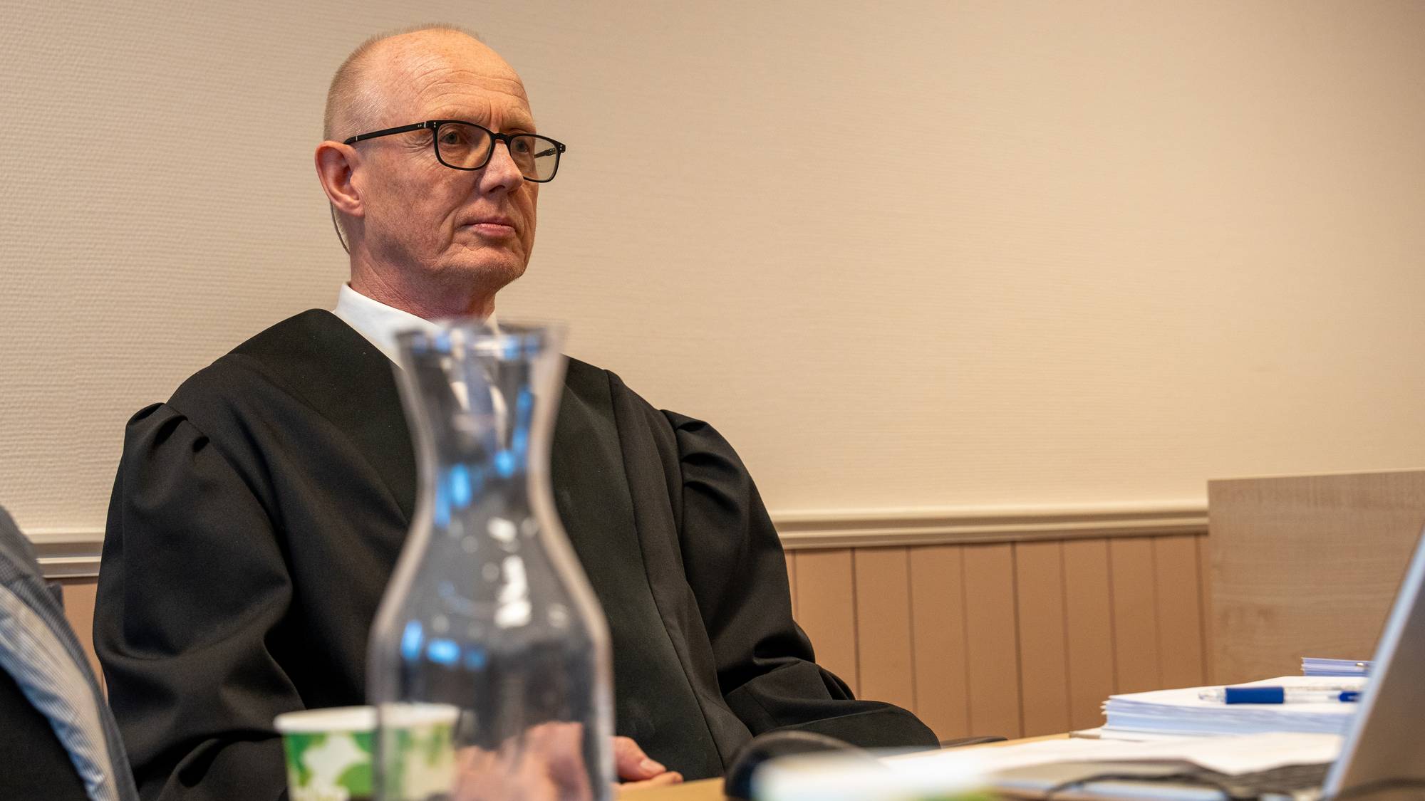 Statsadvokat Folke Åmlid i Haugaland og Sunnhordland tingrett, i rettssak mot to personar tiltalt for seksuelle overgrep.