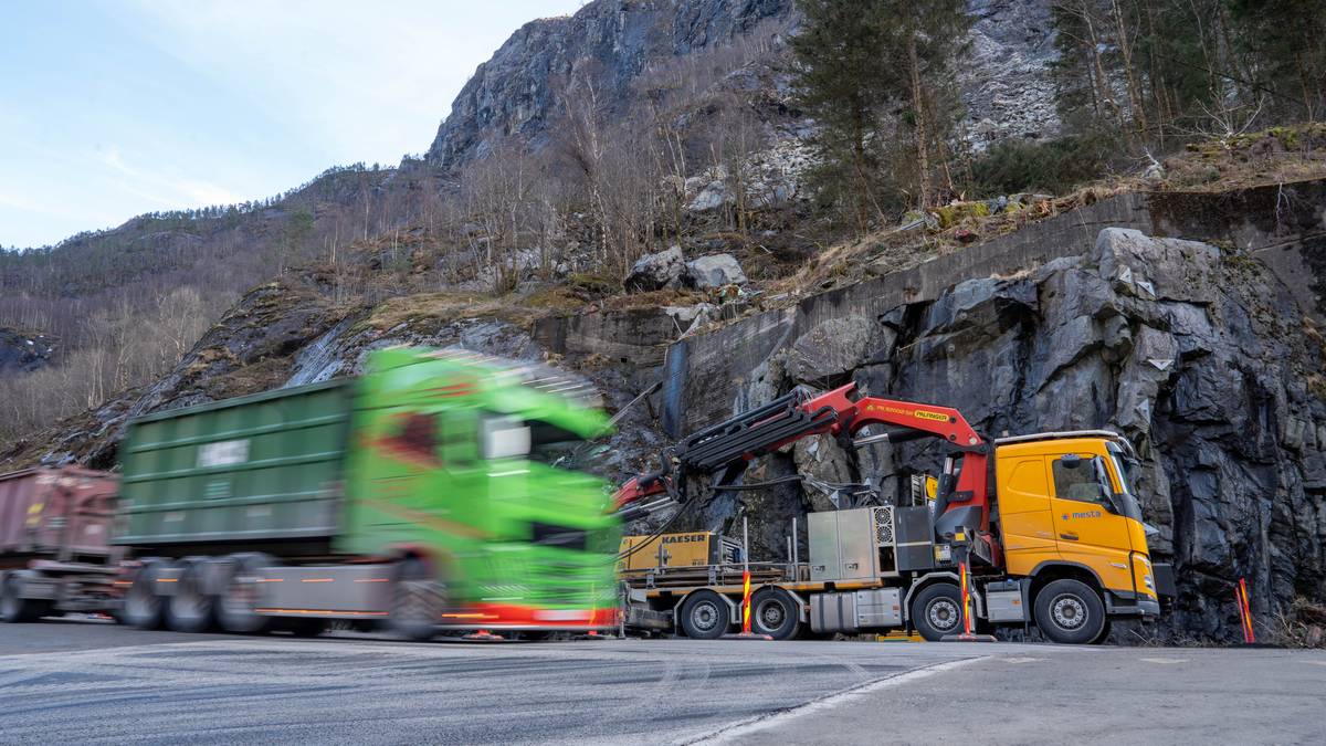 E134 i Etne er åpen igjen