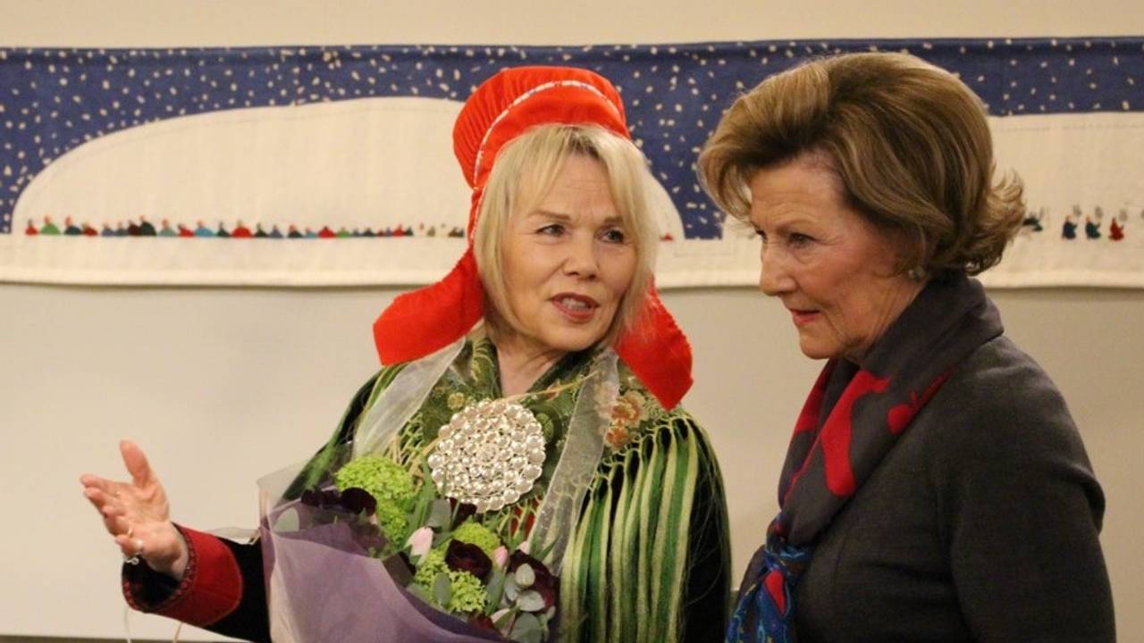 Synnøve Persen og Dronning Sonja