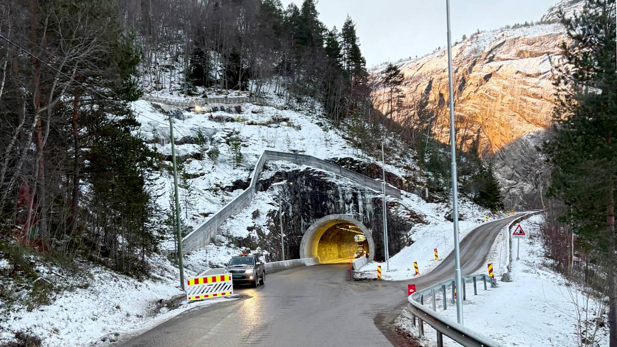Stenger tunneler på RV 9