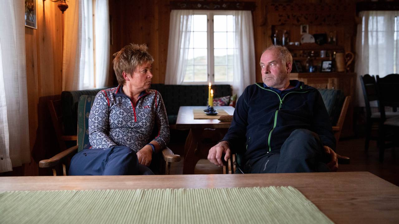 Bjørg og Harald Brekke inne på Heinseter Fjellstue, som de eie