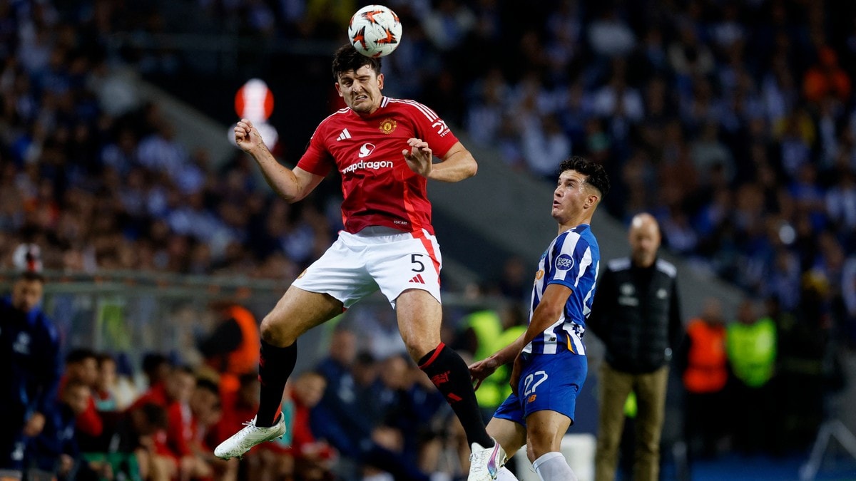 Maguire reddet Manchester United på overtid