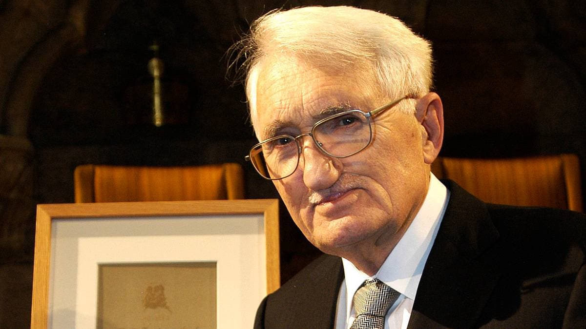 Den tyske filosofen Jürgen Habermas er død