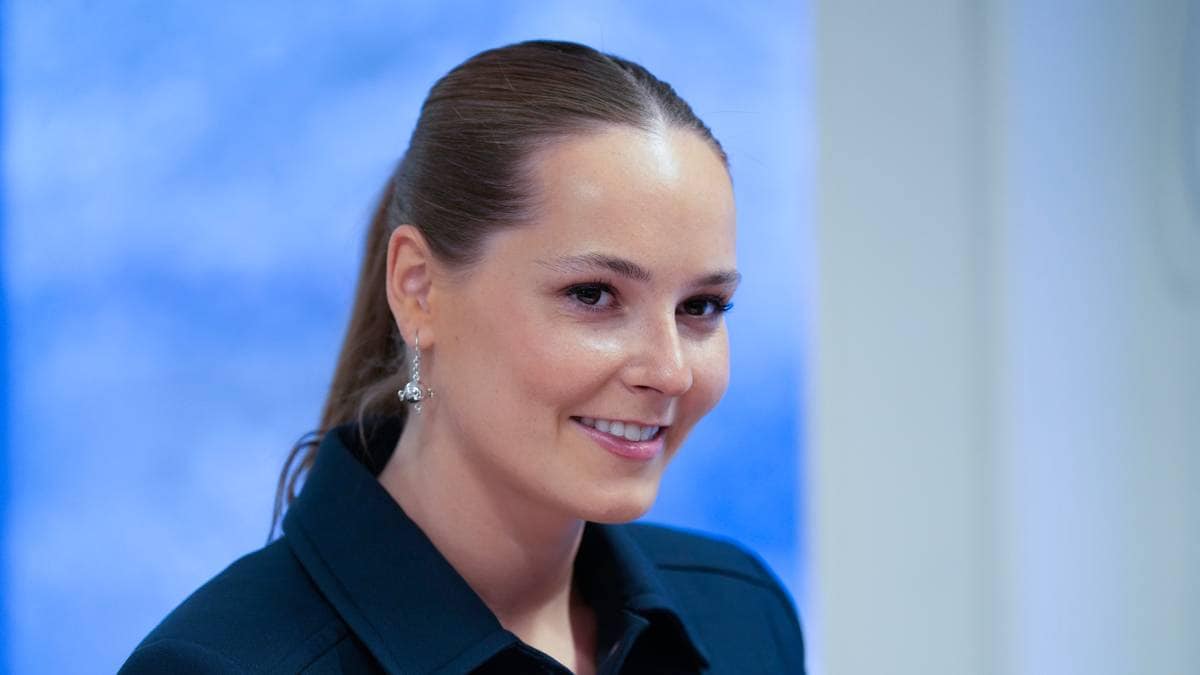 Se prinsesse Ingrid Alexandras første pressemøte