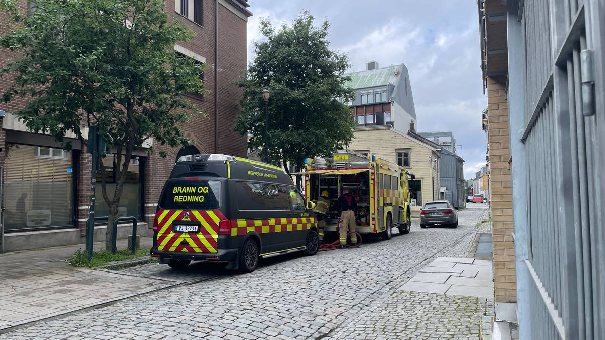 Eksplosjon i Trondheim sentrum