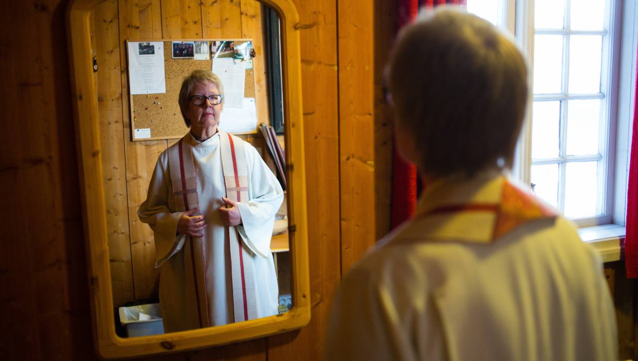 Siri Sunde i Brøttum kirke.