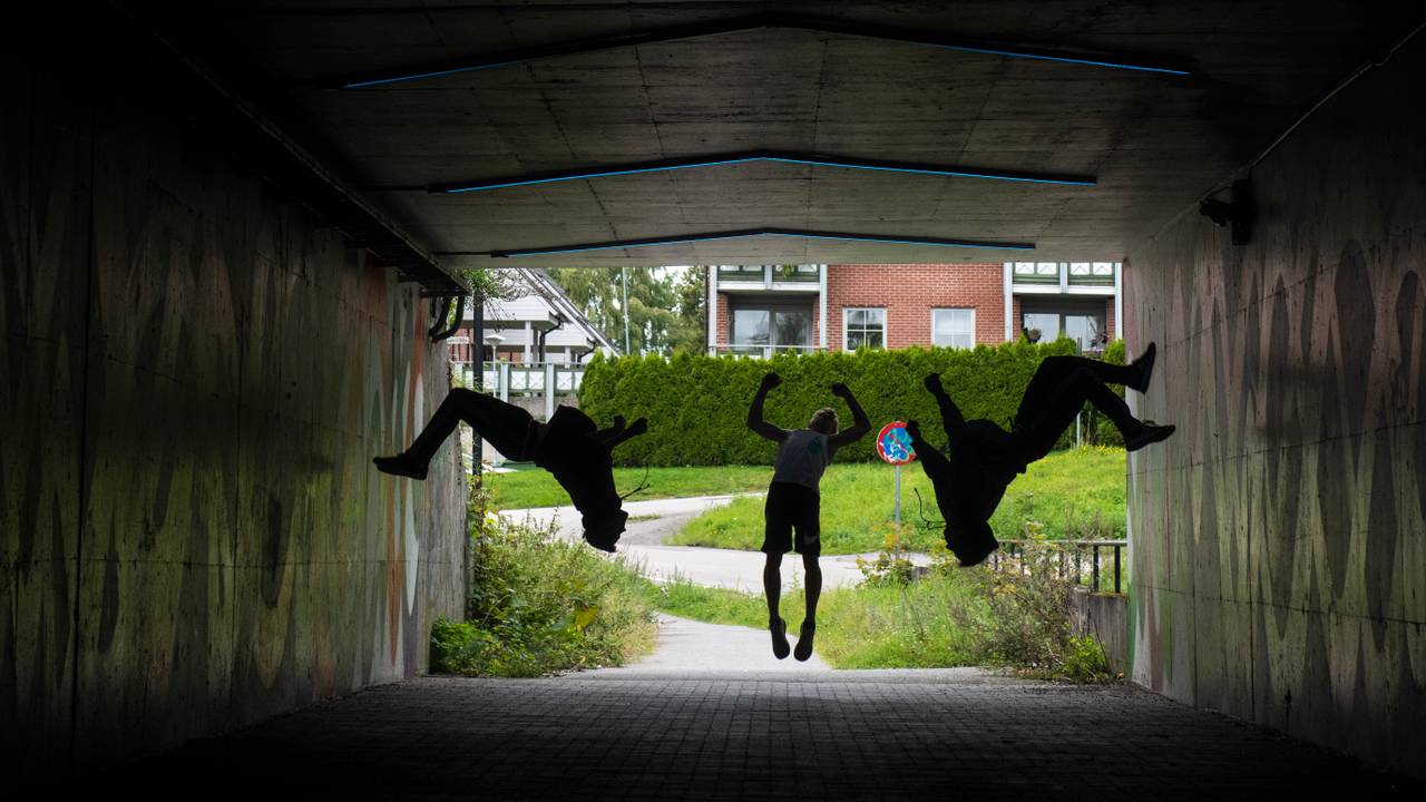 Wall flip
