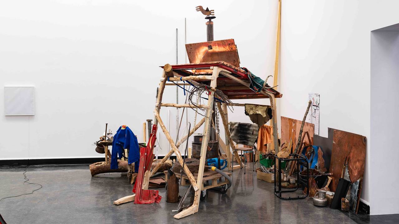 Fra Joar Nangos Festspillutstilling i Bergen Kunsthall.
