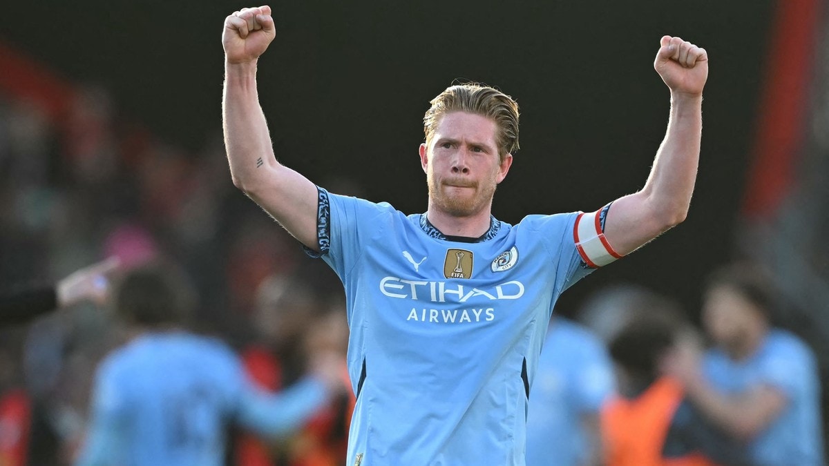 De Bruyne gir seg i City: – På tide å ta farvel