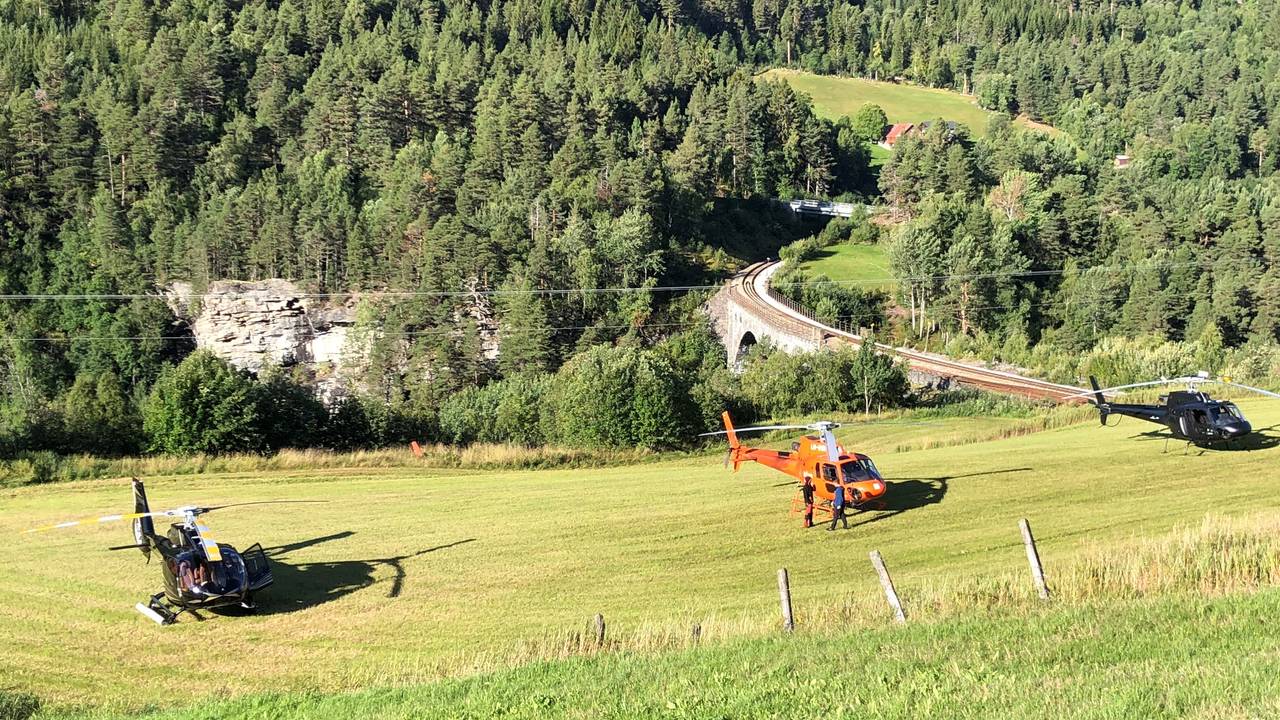 Helikopter på Verma
