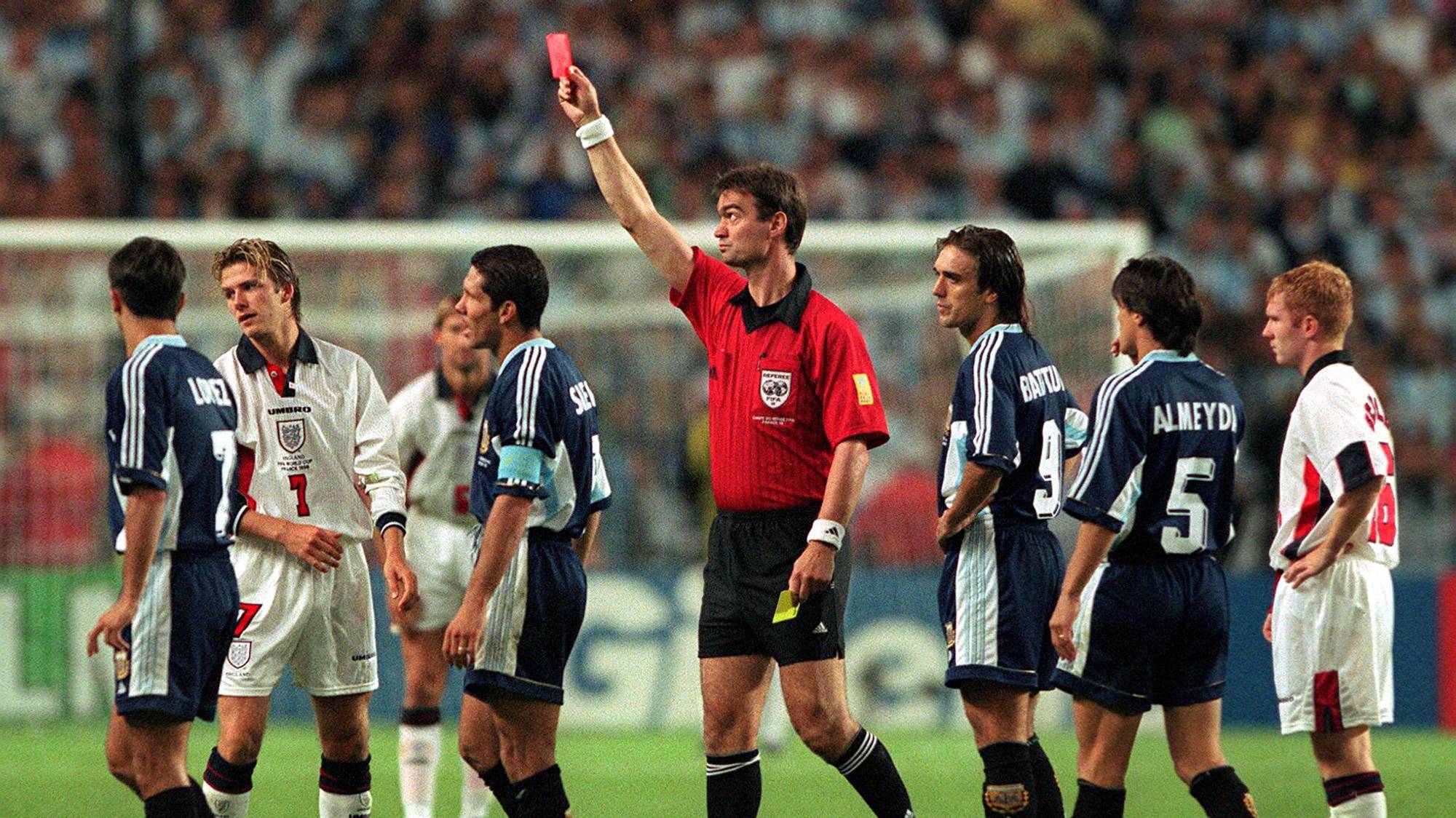 England Argentina 1998