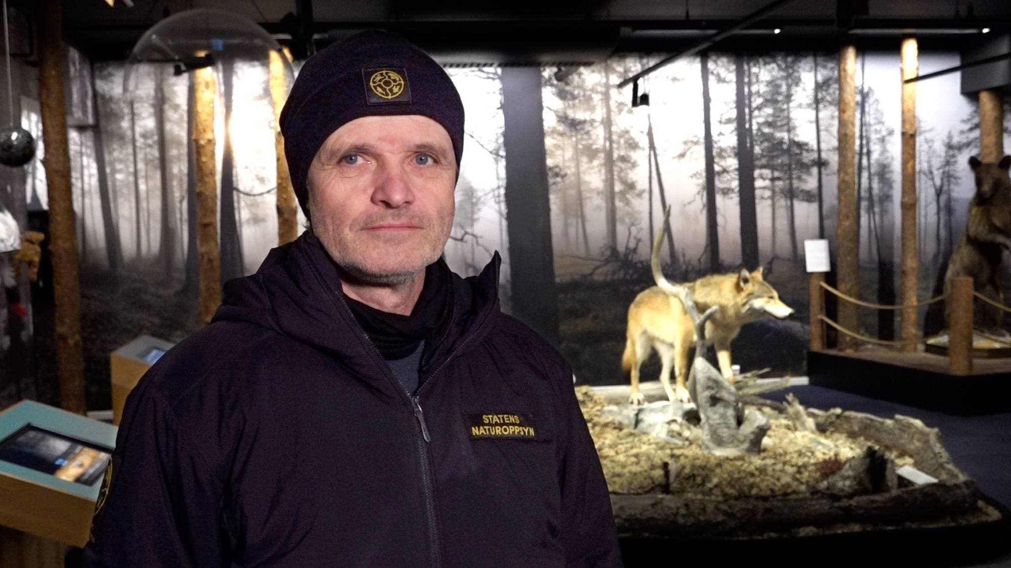 Magne Asheim fra Statens naturoppsyn (SNO) ved Svanhovd.