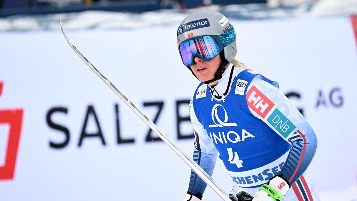 Snøfall og hard vind stoppet fartsrenn i verdenscupen