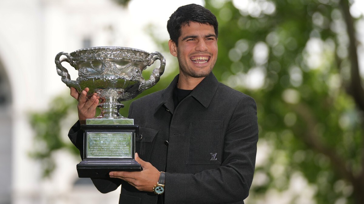 Spesiell Alcaraz-feiring: Planlegger kenguru-tatovering