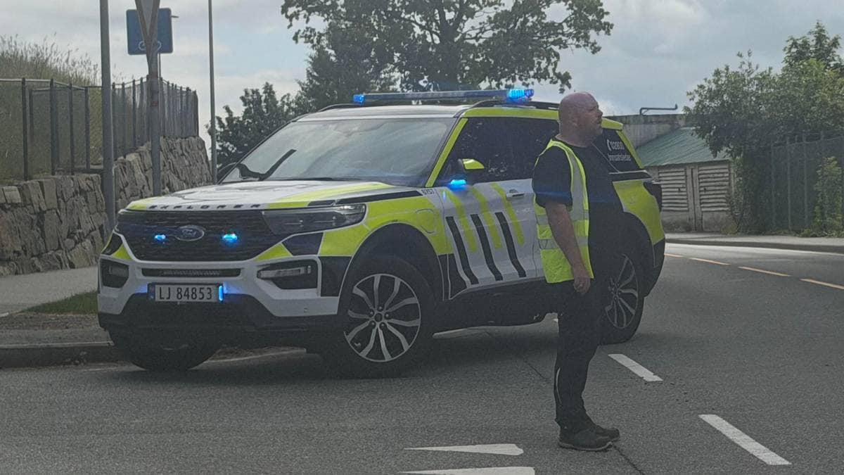 Barn påkjørt av bil på Jæren – framstår alvorlig