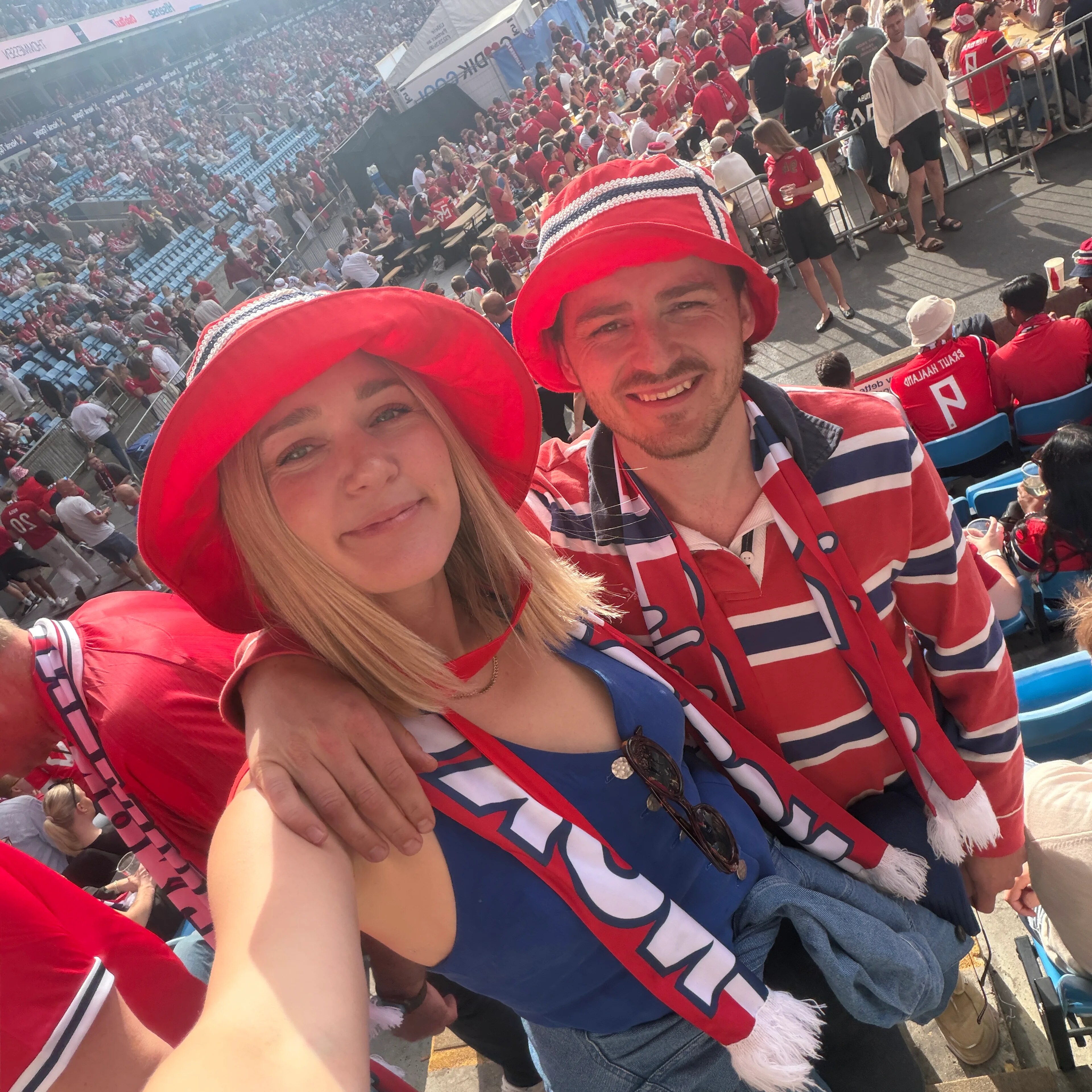 Ingrid Bergtun på Ullevål stadion