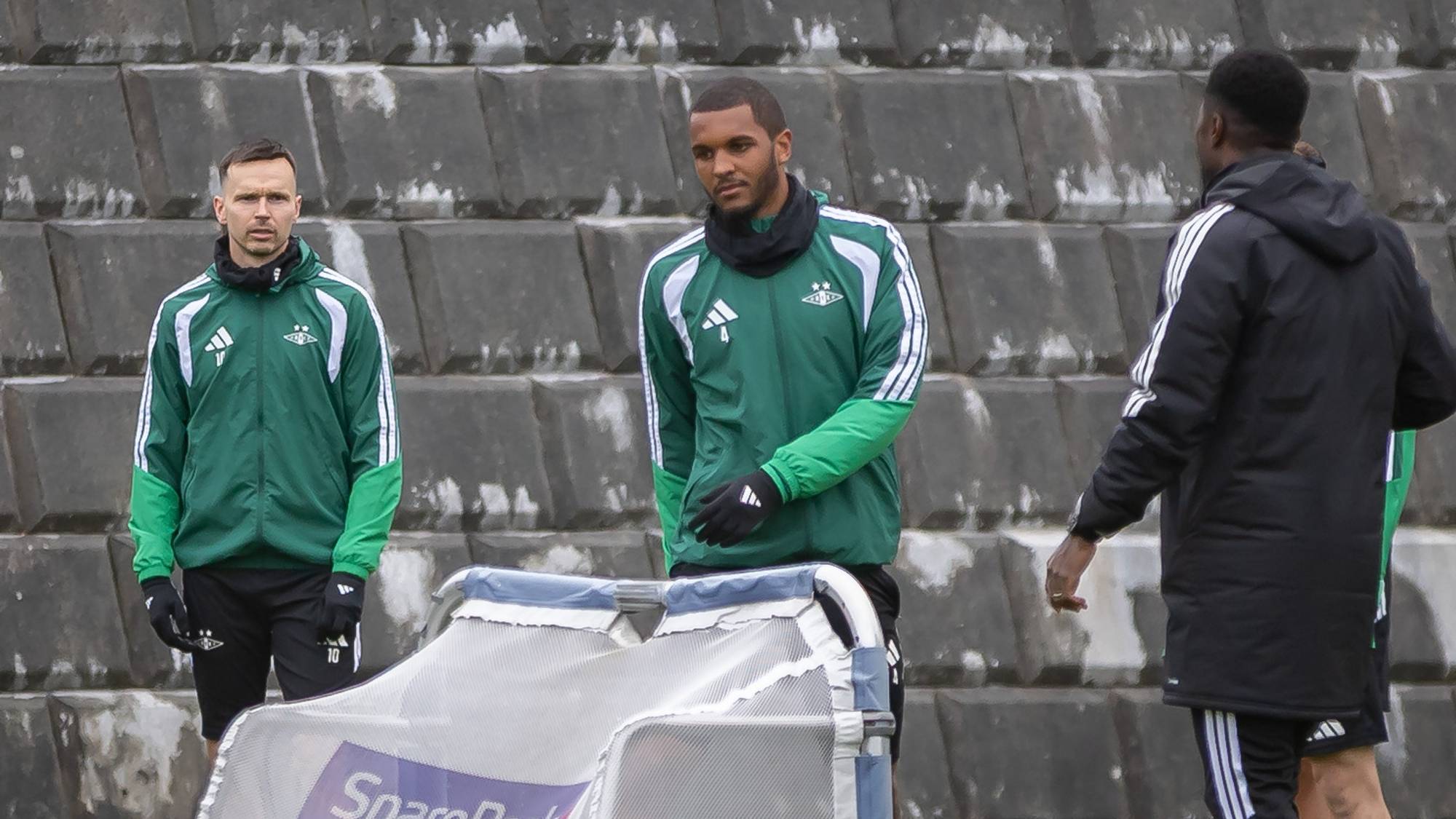 Rosenborg-spillere på trening