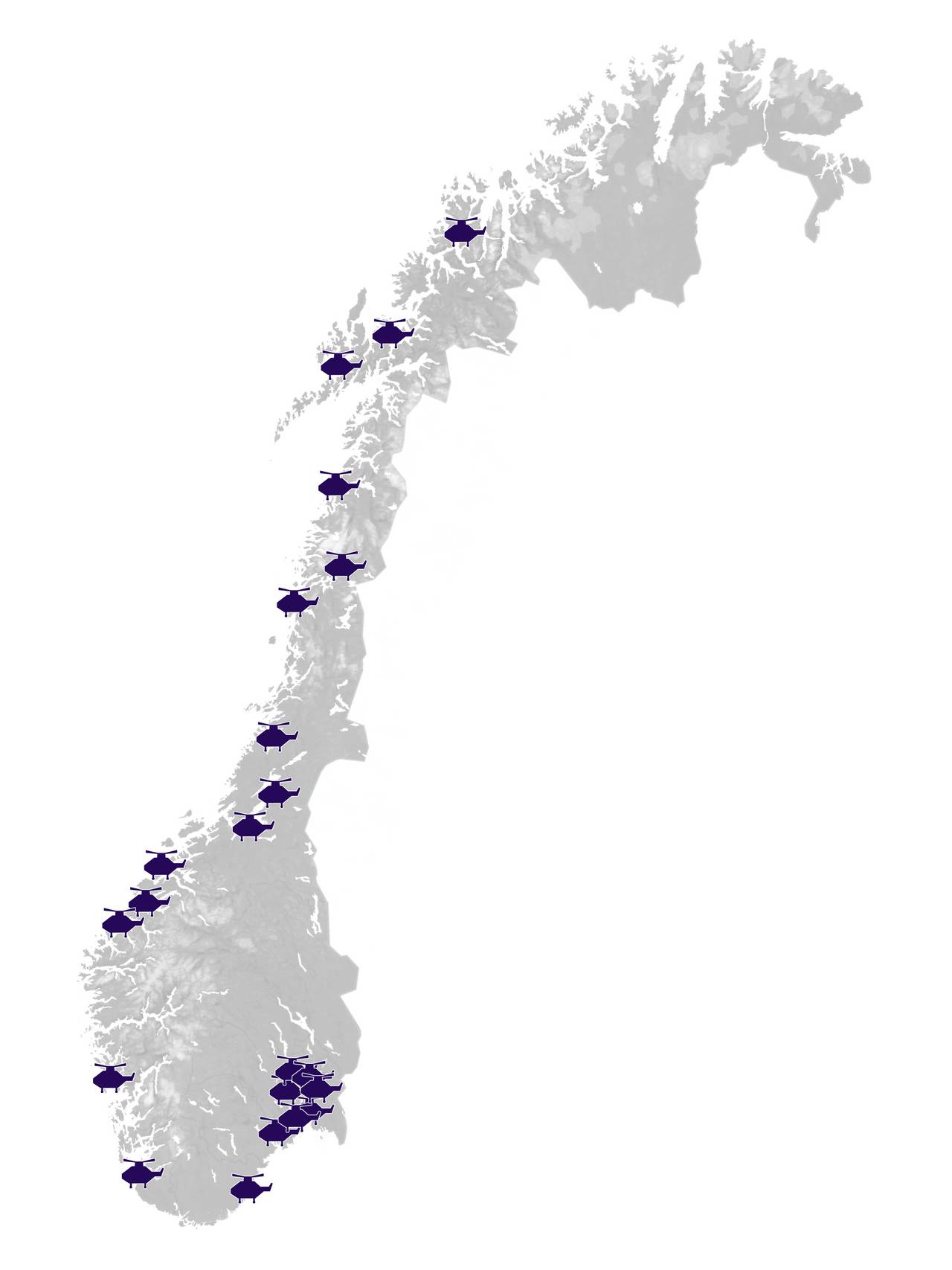 Her kan Sea King-helikoptrene lande i dag