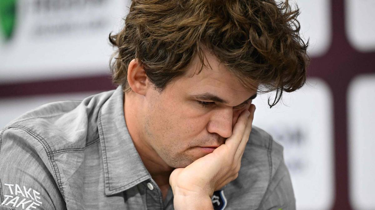 Magnus Carlsen med tre av tre