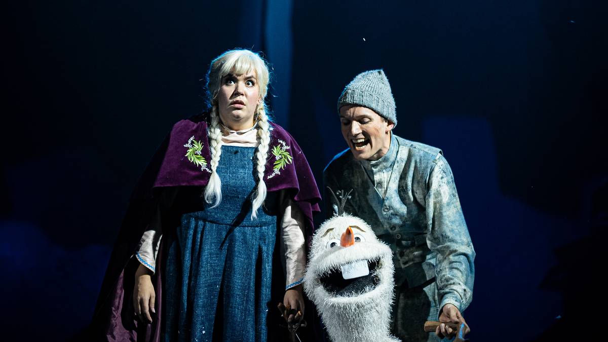 «Stjerner redder frosen Disney-musikal»