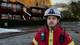 Ole-Christian Olsen / NRK Odin Dybos, innsatsleder for brannvesenet