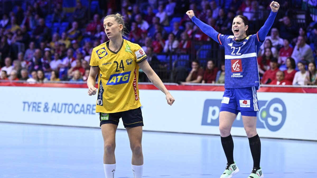 Sverige misset nok en semifinale i håndball-EM