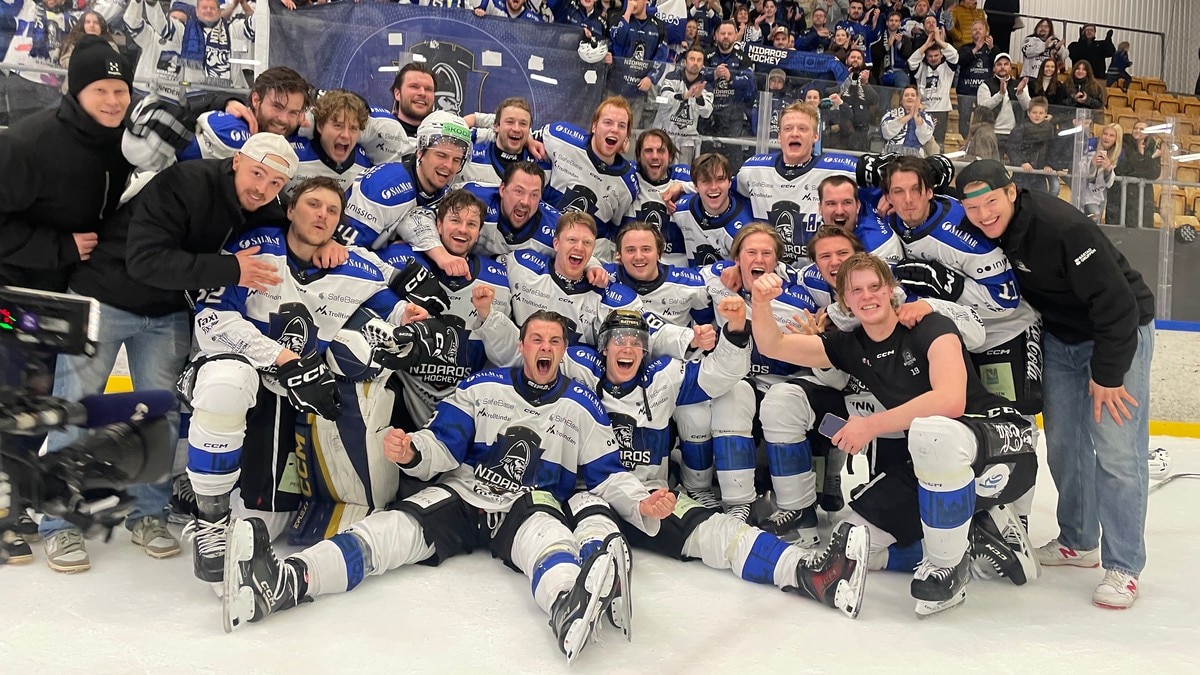 Nidaros hockey berget plassen i eliteserien