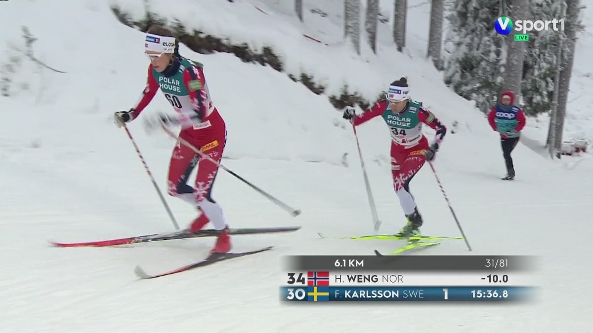 Weng og Fosnæs spekulerte i samarbeid dagen før: – Vi liker å være matematikere