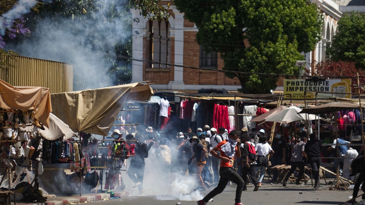 AFP: Soldater deltar i demonstrasjoner i Madagaskar