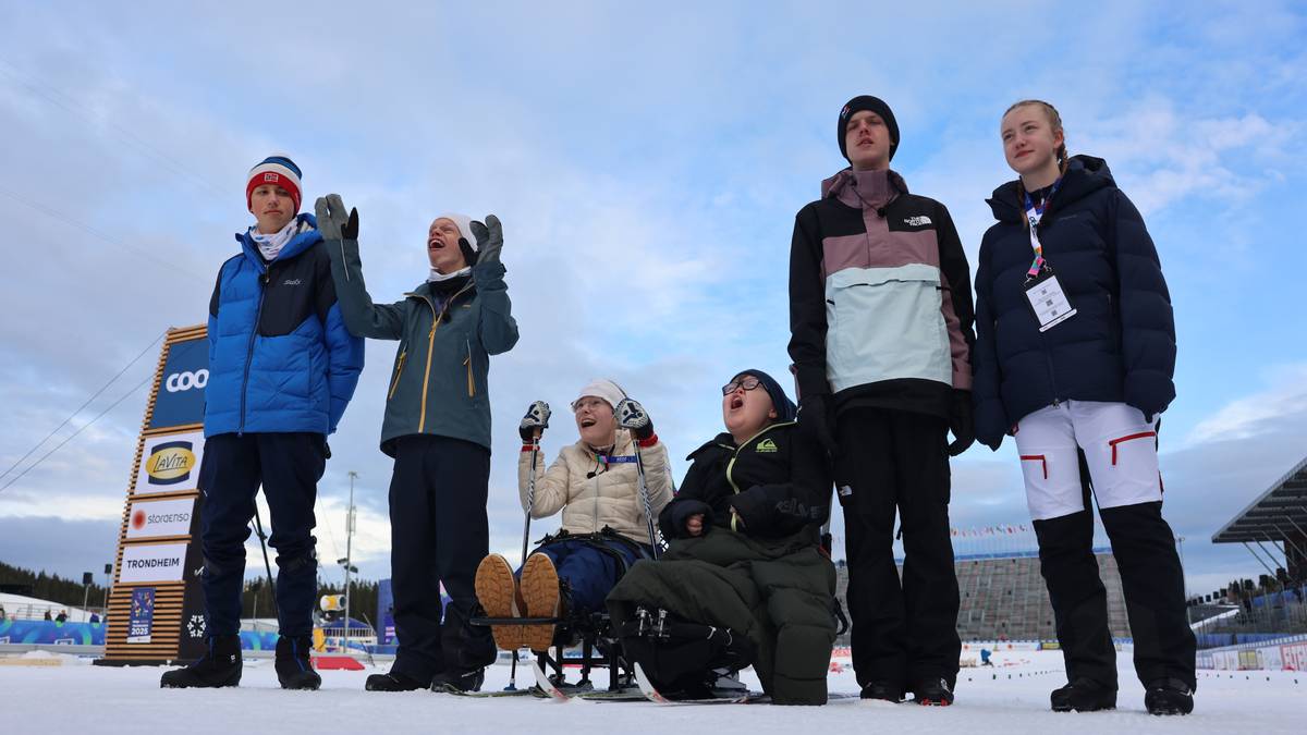 Fikk heltemottakelse i Granåsen: «Team Pølsa» inntok VM-løypene