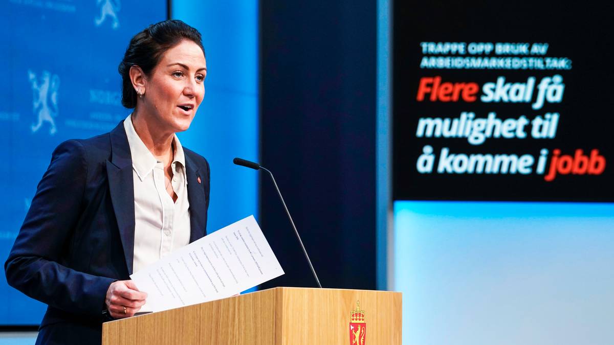 Regjeringen lanserer egen ungdomspakke for å få ungdom i jobb – NRK Norge – Oversikt over nyheter fra ulike deler av landet