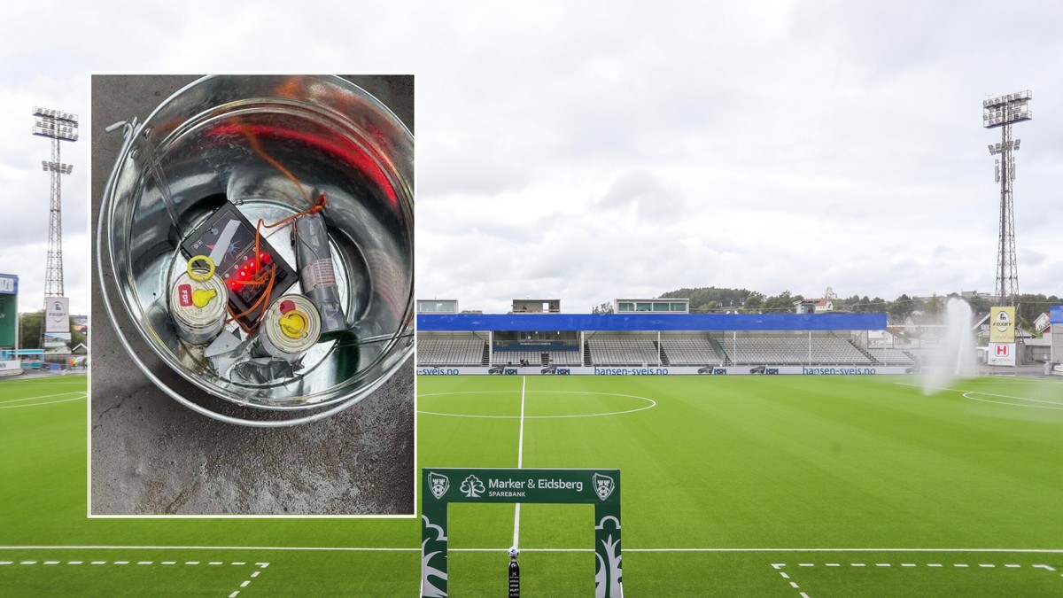 «Falsk bombe» funnet før fotballkamp: Politiet etterforsker uvanlig funn
