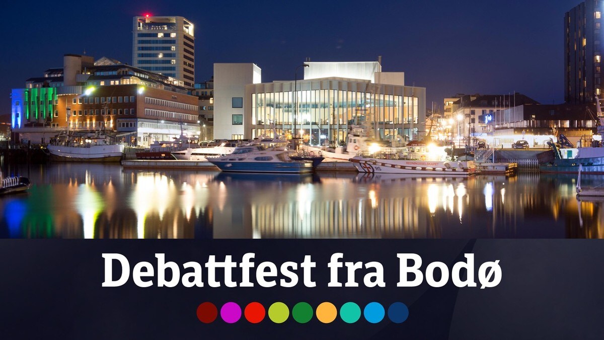 DIREKTE: Se og kommenter debattfesten fra Bodø