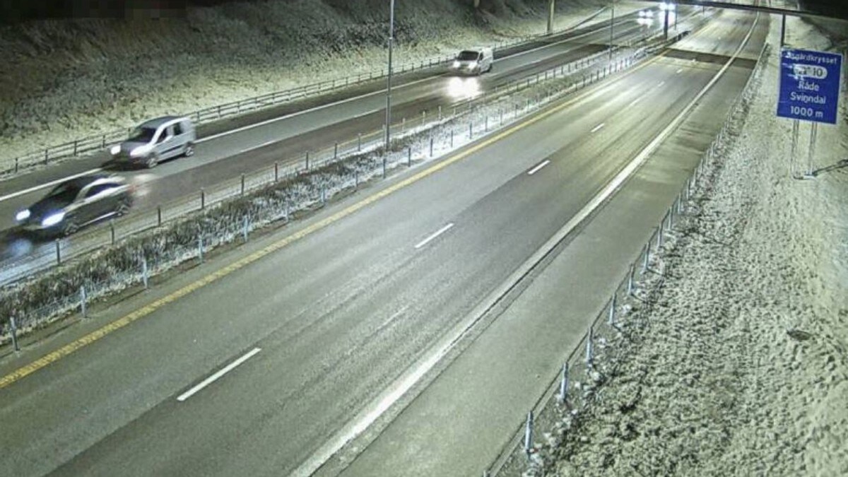 Speilglatte veier: Tre trafikkulykker på E6 i Østfold