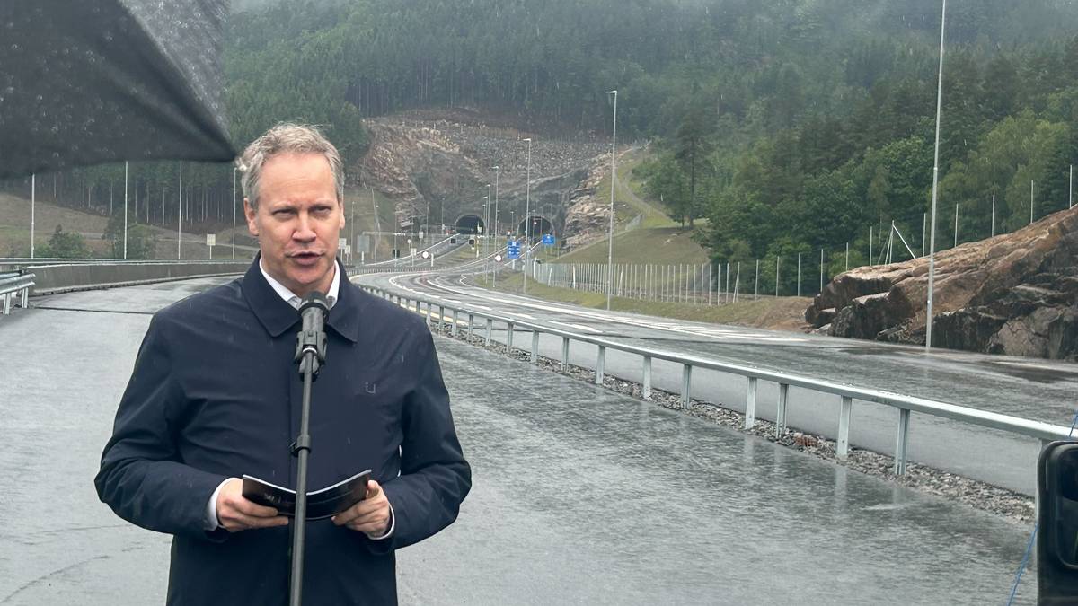 Ministeråpning av ny vei