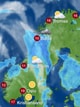 Meteorologisk Institutt / NRK Værmelding for søndag 5. juli klokken 22