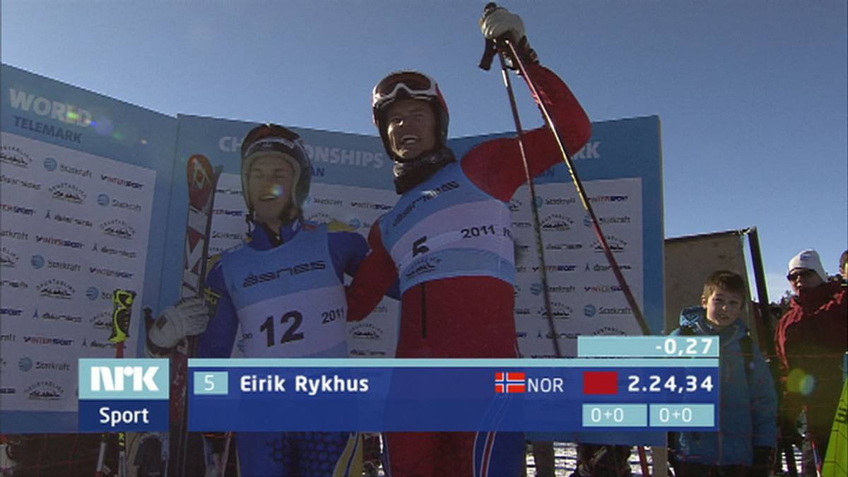 Norsk verdensmester i telemark NRK Sport Sportsnyheter, resultater