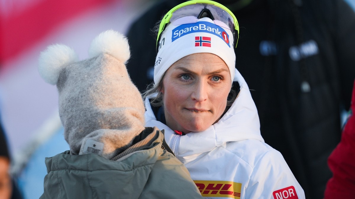 Johaug «gøymer seg» frå mann og barn: – Må legge bort det dårlege samvitet